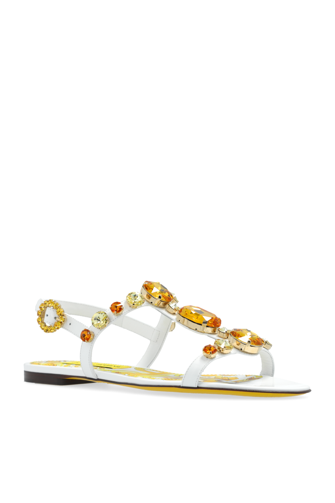 DOLCE & GABBANA シルクプリントワンピース白 サイズ38*YC81 本物 DOLCE & GABBANA シルクプリントワンピース白 サイズ38